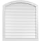 Ekena Millwork Arch Top Surface Mount PVC Gable Vent w/ 2"W x 2"P Brickmould Sill Frame, 32"W x 34"H GVPAR32X3403SN - alternate 1